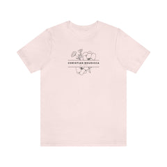 Christian Boudicca Vintage Spring Cotton Casual T-Shirt