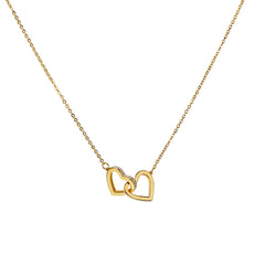 Interlocking Hearts Necklace For Mom