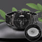 Inspiration Engraved Design Black Chronograph Watch-You are bible verse