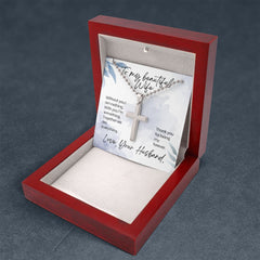 Stainless Cross Necklace For Wife