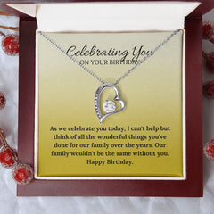Forever Linked Necklace On Your Birthday | Gift For Her