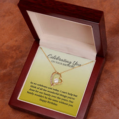 Forever Linked Necklace On Your Birthday | Gift For Her