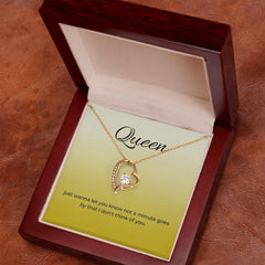 Forever Love Necklace with On Demand Message Card