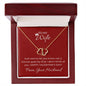 Everlasting Love Necklace To My Wife Not a Minute Goes By For her on Valentine's Day