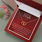 Your Last Everything Everlasting Love Necklace Heart Necklace for Valentines Day Gift