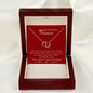 Everlasting Love Necklace For Her on Valentine's Day