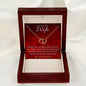 Your Last Everything Everlasting Love Necklace Heart Necklace for Valentines Day Gift