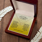 Everlasting Love Necklace for Daughter