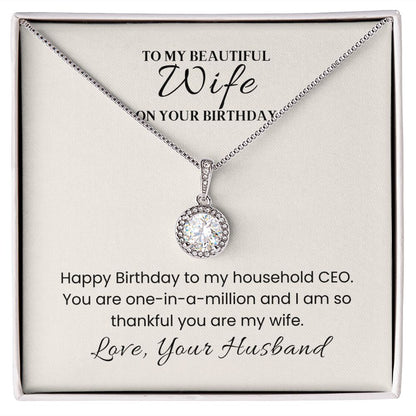 Eternal Hope Necklace for Wife Birthday