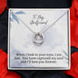 Lucky In Love Necklace For Girlfriend