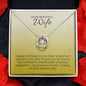 Lucky in Love Necklace for Wife