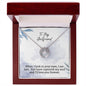 Lucky In Love Necklace For Girlfriend