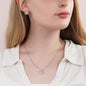 Your Last Everything Love Knot Earring and Necklace Set for Valentine's Day Gift