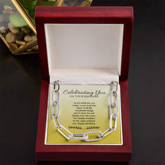 Forever Linked Necklace On Your Birthday | Gift For Him | Gift For Her