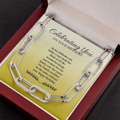 Forever Linked Necklace On Your Birthday | Gift For Him | Gift For Her