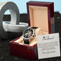 Men's Openwork Watch For Him for Valentine's Day Gift