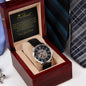 Men's Openwork Watch For Him for Valentine's Day