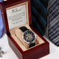 Men's Openwork Watch For Him for Valentine's Day Gift