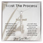 Faith Cross Necklace with Message Card