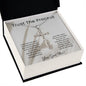 Faith Cross Necklace with Message Card