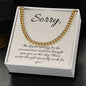Cuban Link Chain Necklace-Sorry