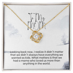 Love Knot Necklace For Mom