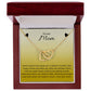 Interlocking Hearts Necklace for Gift for Mom