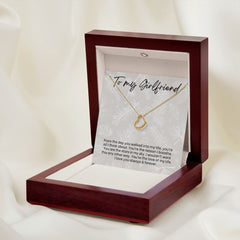 Delicate Heart Necklace For Girlfriend
