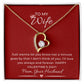 Forever Love Necklace For Her on Valentine's Day
