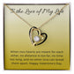 Forever Love Necklace with On Demand Message Card for Her