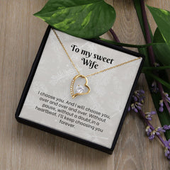 Forever Love Necklace For Wife