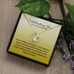 Forever Linked Necklace On Your Birthday | Gift For Her