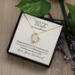 Forever Love Necklace for Her Birthday