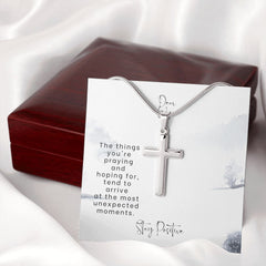 Stainless Cross Necklace For Wife